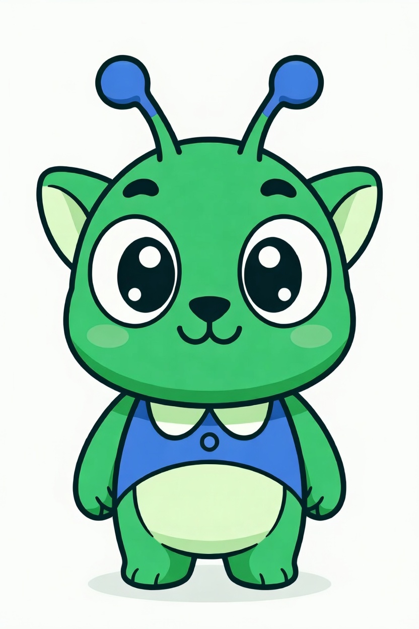 Mascota educativa de Calculalo explicando la regla de tres